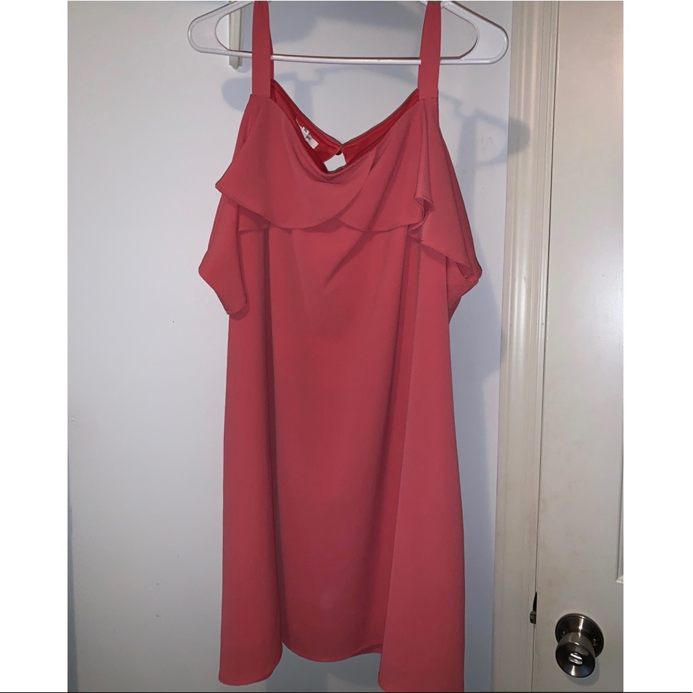 maurices flowy off the shoulder formal dress